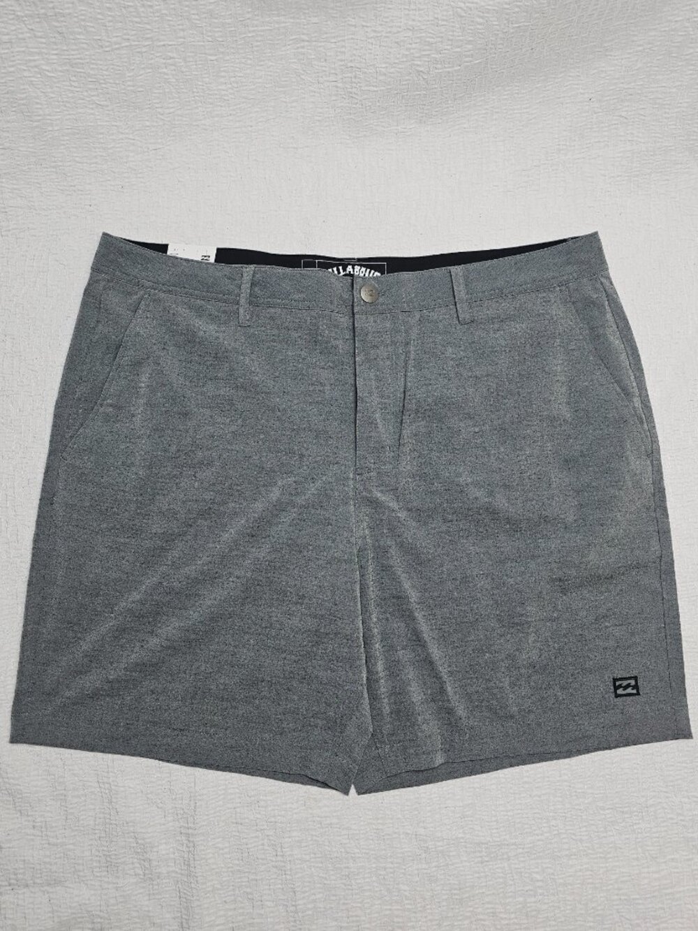Billabong Men's Hybrid Utility Cargo Pockets Shorts Charcoal - Picture 8 of 11